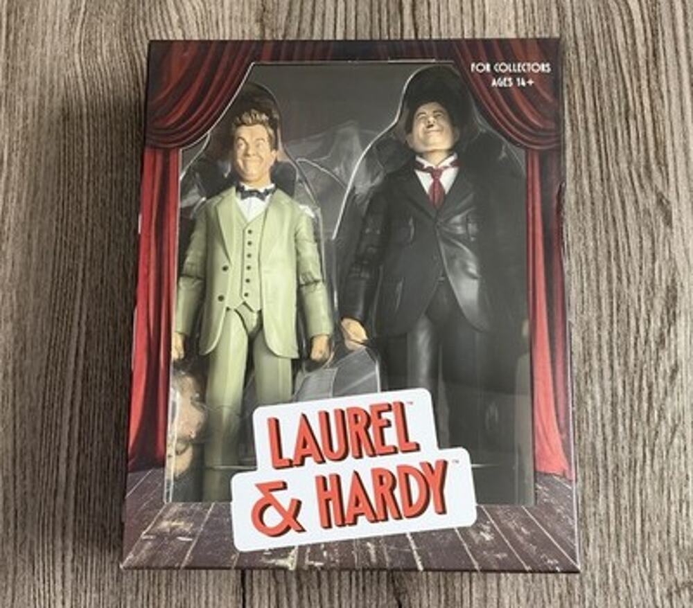 Wandering Planet Laurel & Hardy Action Figure Set Factory Sealed